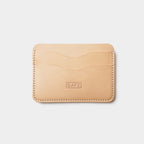 Leather Card Holder Panama Black
