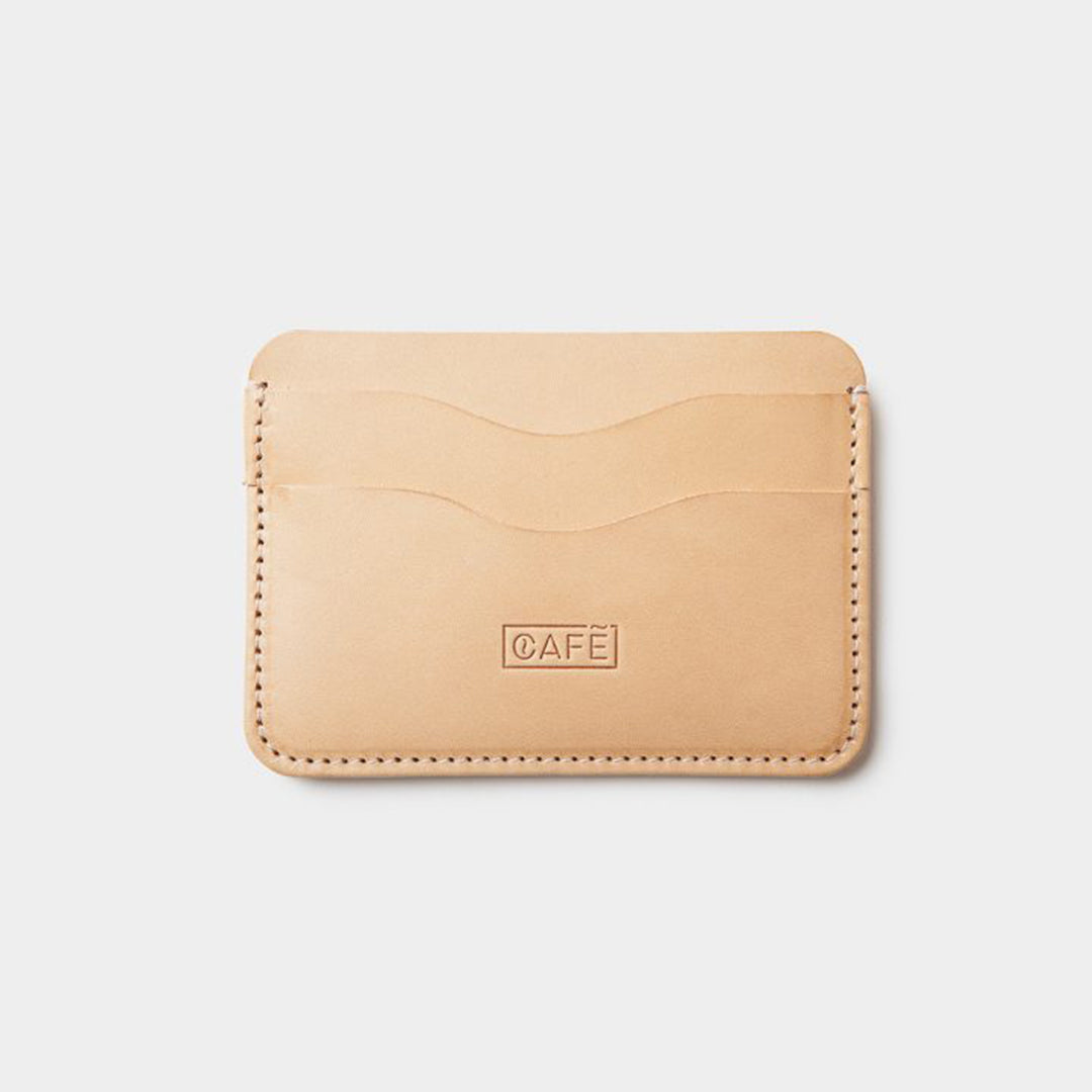 Leather Card Holder Panama Natural