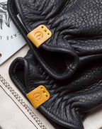 Rascal Deerskin Gloves Black