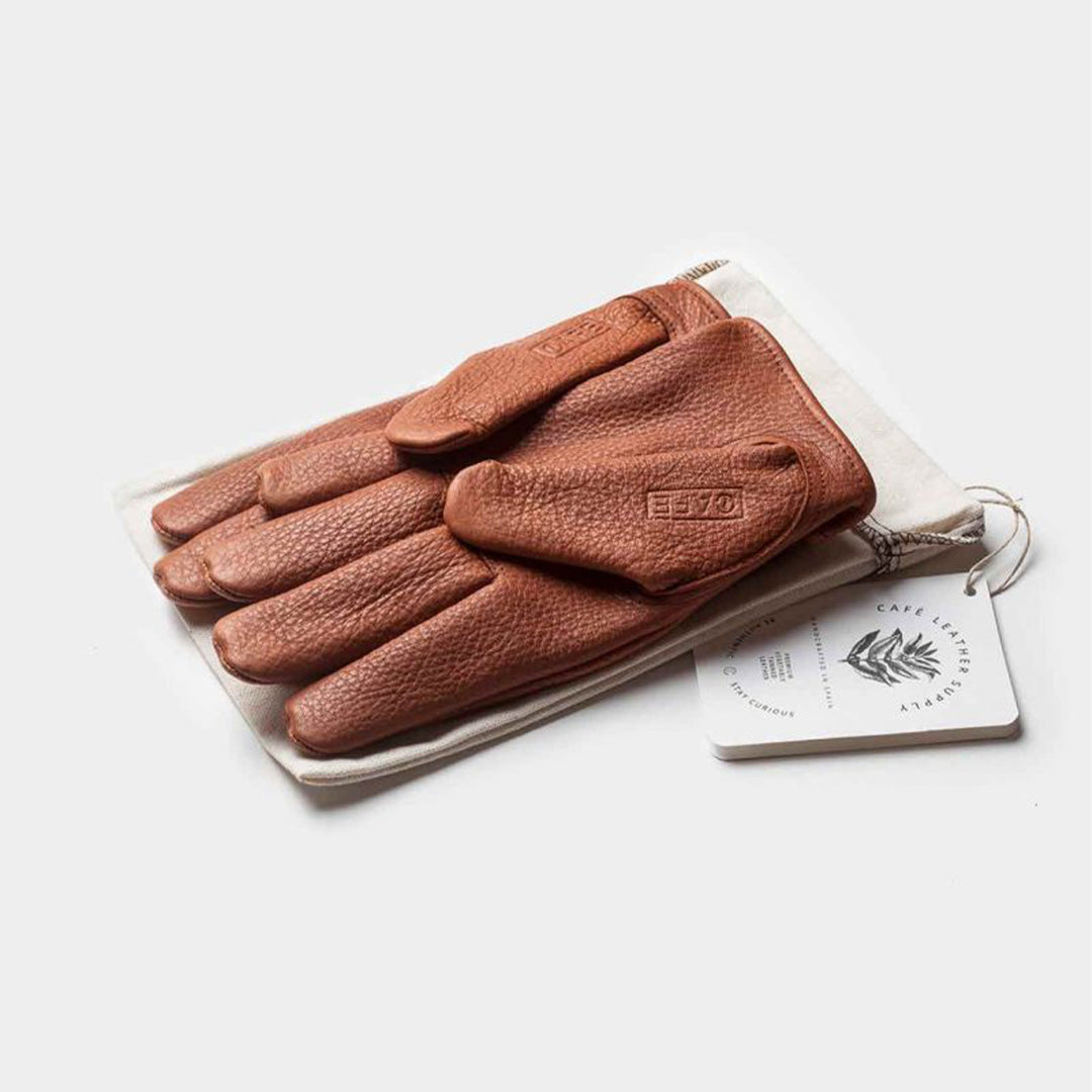 Rascal Deerskin Gloves Roasted