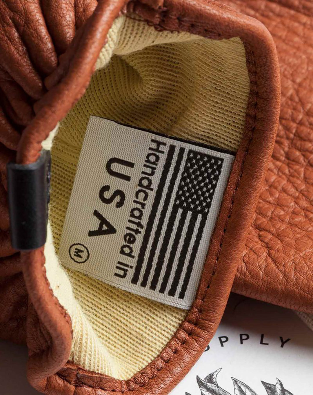 Rascal Deerskin Gloves Roasted