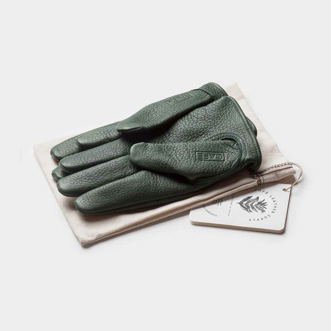 Rascal Deerskin Gloves Greenery
