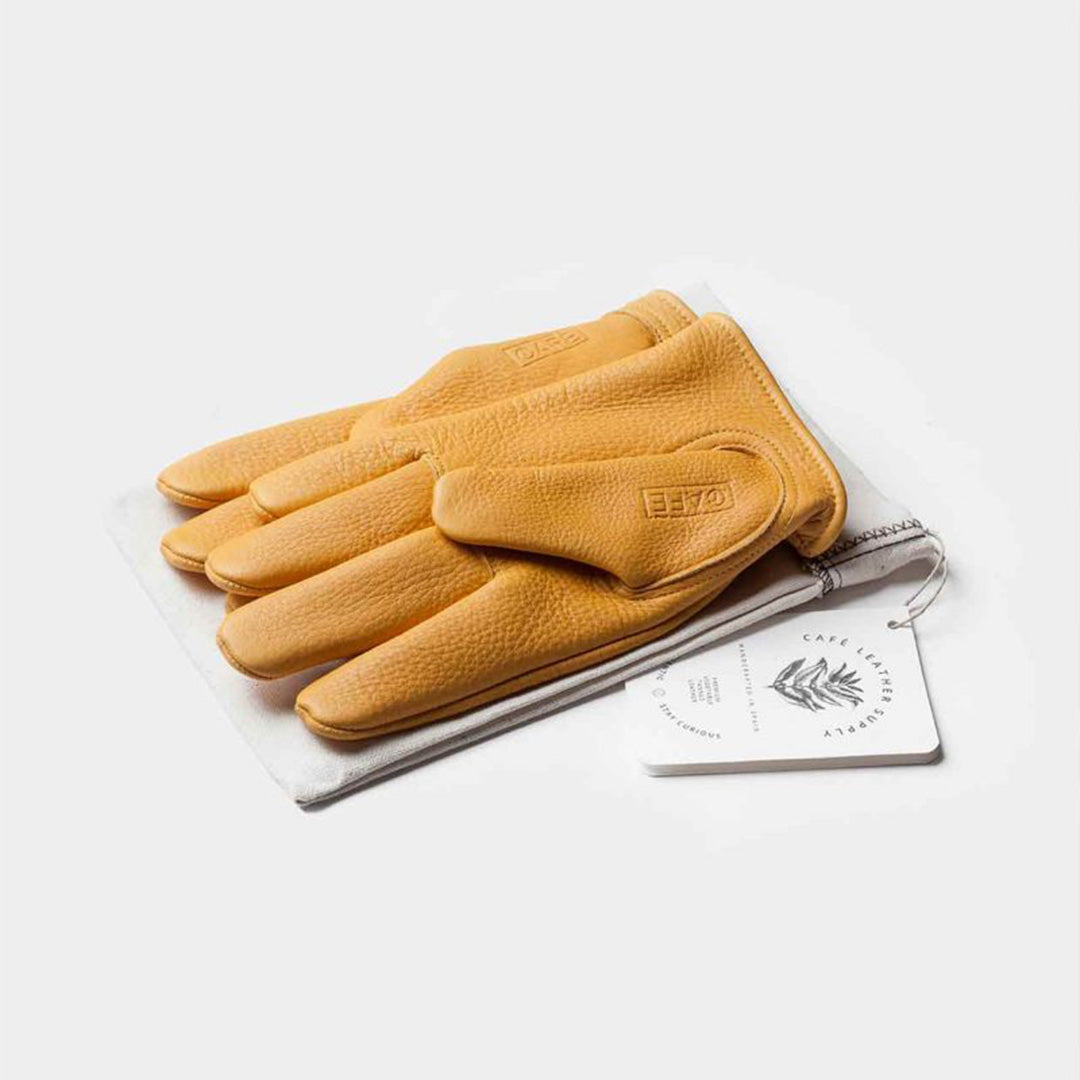 Rascal Deerskin Gloves Yellow