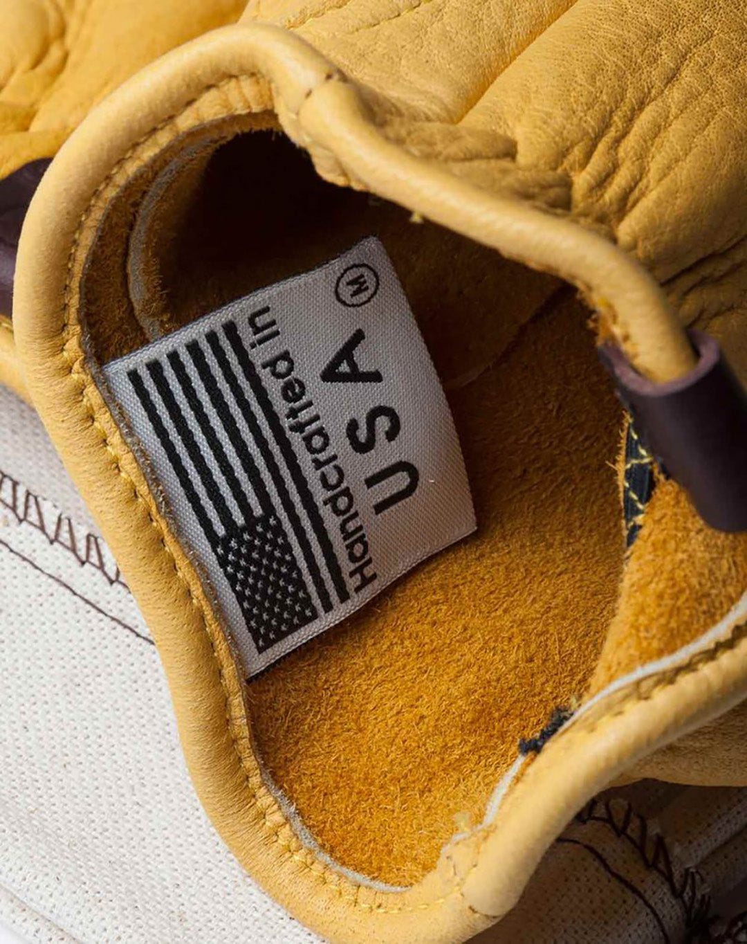 Rascal Deerskin Gloves Yellow