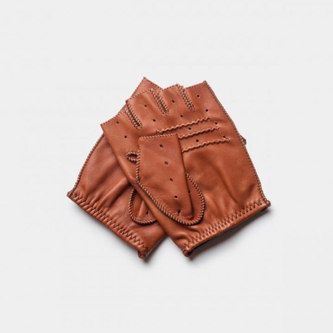 Fingerless Driving Gloves Roasted