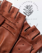 Fingerless Driving Gloves Roasted