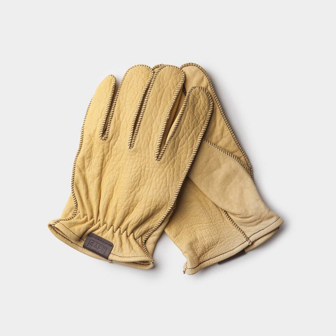 Leather Gloves Rascal Cream