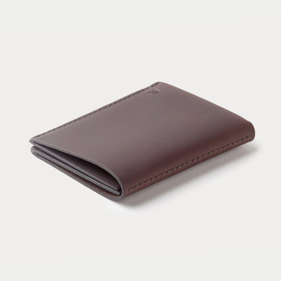 Ultra Slim Leather Wallet Jamaica Black Coffee