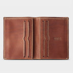 Slim Leather Wallet Costa Rica Roasted