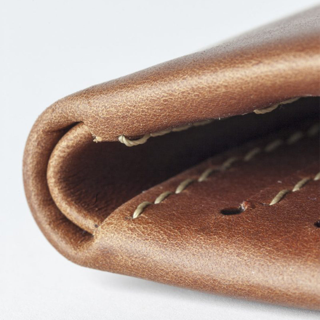 Slim Leather Wallet Costa Rica Roasted