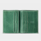 Slim Leather Wallet Costa Rica Green