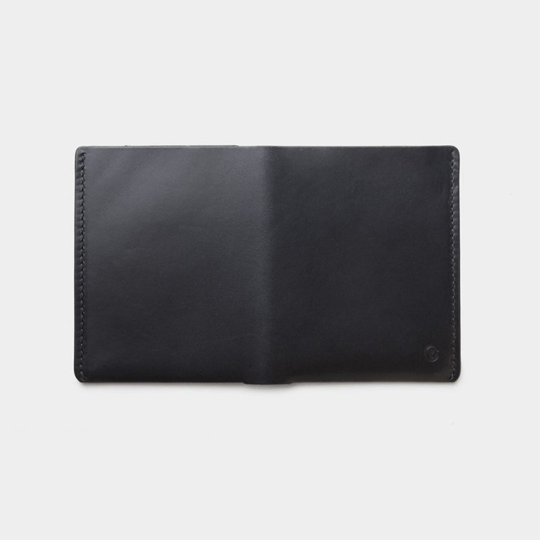 Ultra Slim Leather Wallet Jamaica Black