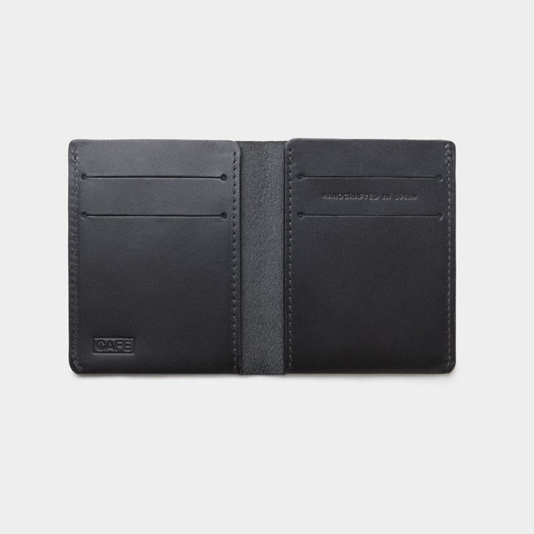 Ultra Slim Leather Wallet Jamaica Black