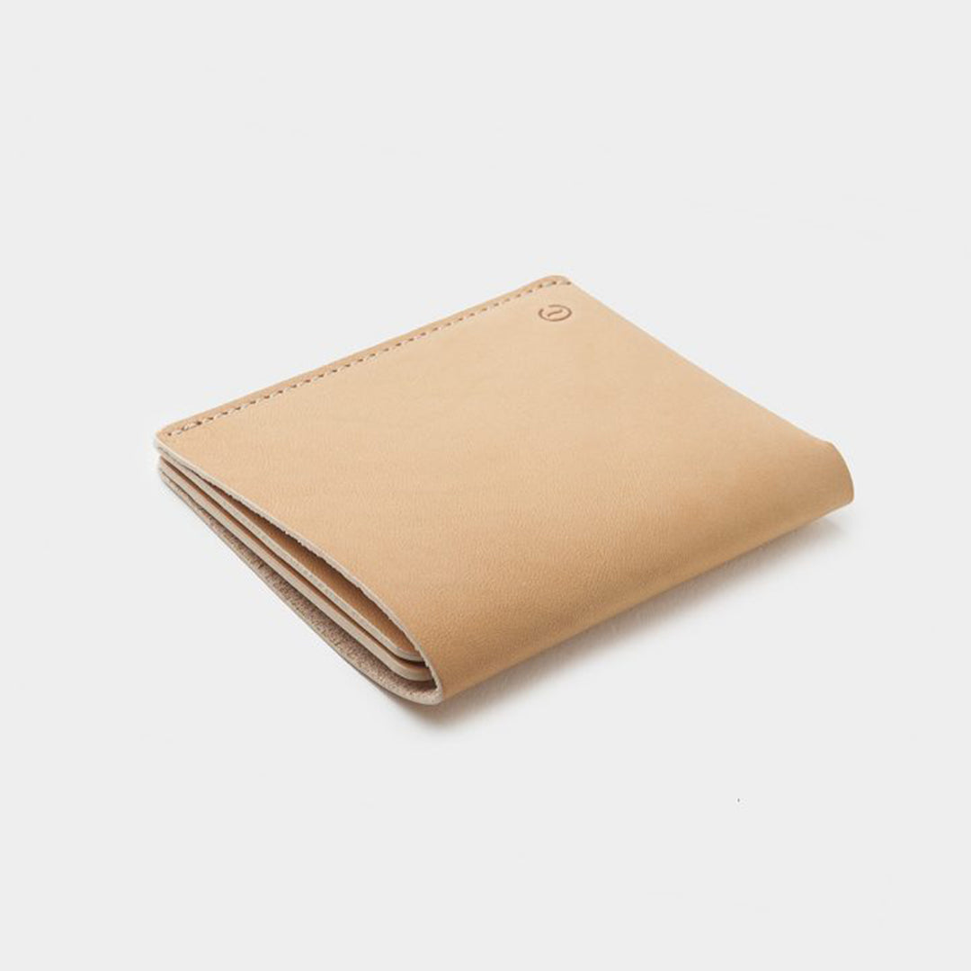 Ultra Slim Leather Wallet Jamaica Natural