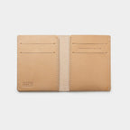 Ultra Slim Leather Wallet Jamaica Natural