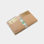 Ultra Slim Leather Wallet Jamaica Natural