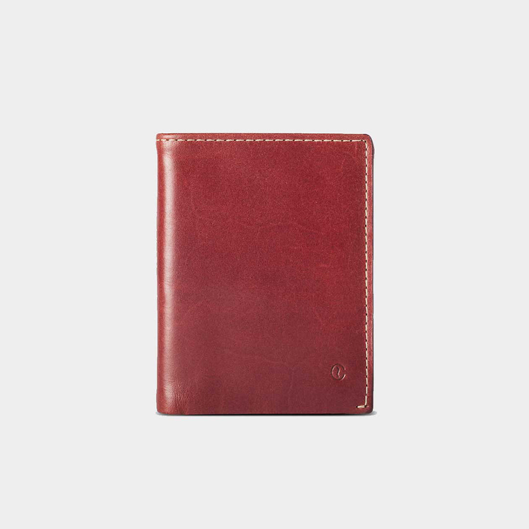 Slim Leather Wallet Costa Black Coffee