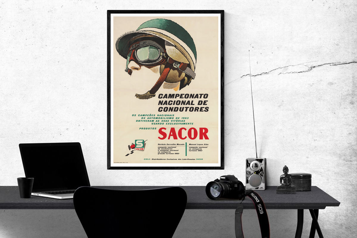 SACOR - National Drivers Championship Poster (1963)