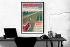 Car and Motorcycle Race - Campo Grande Poster