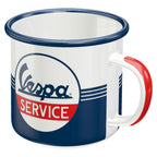 Vespa Service Enamel Mug