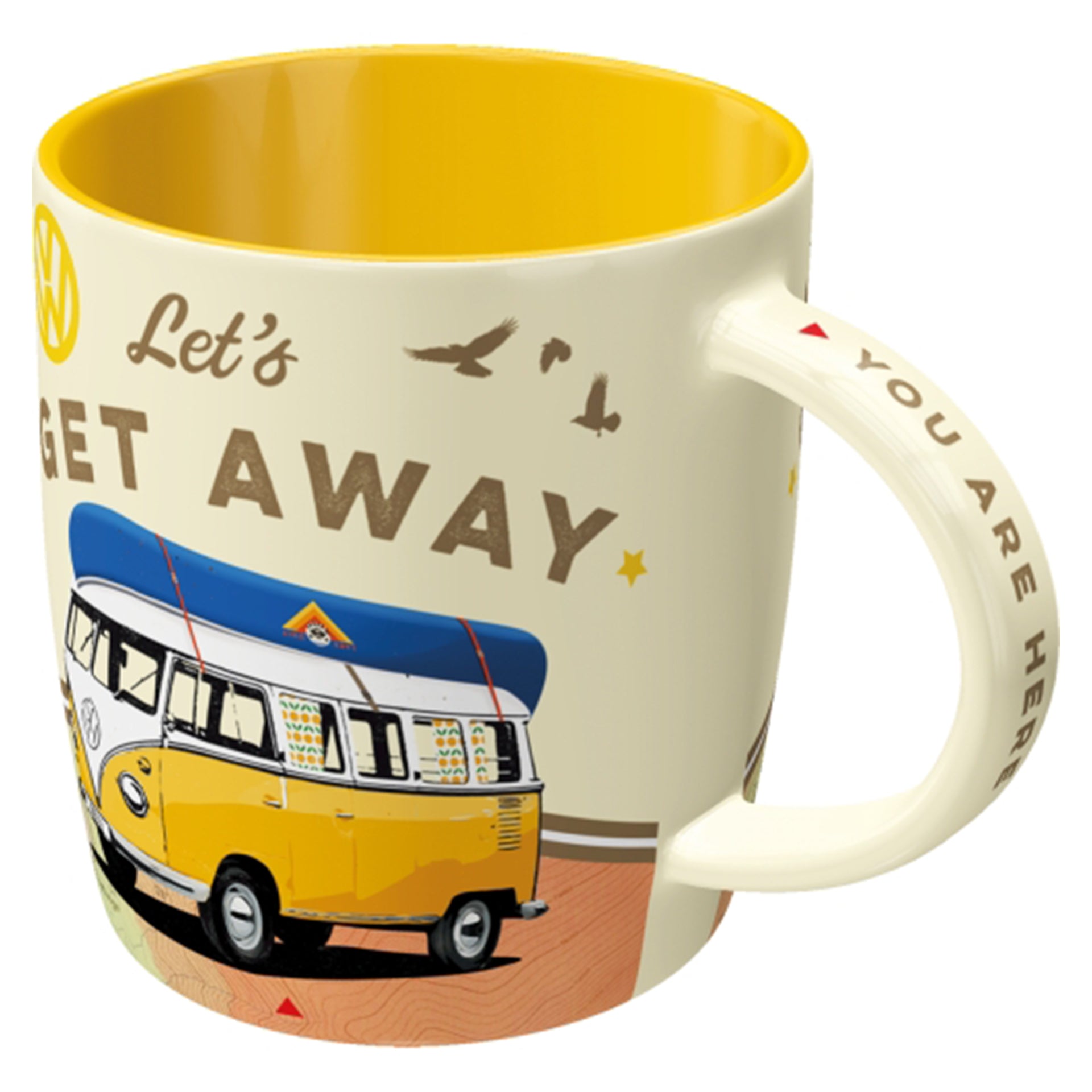 Volkswagen Kombi Let's get Away Mug