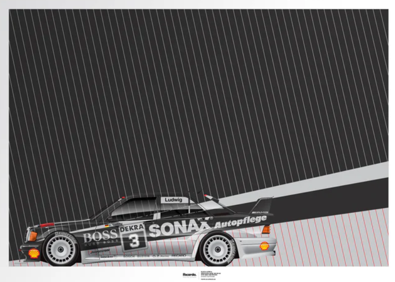 Klaus Ludwig, Mercedes-Benz 190 EVO2, DTM 1992 Champions