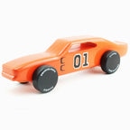 CL 08 Wood Car Toy Inspired by a Classic American Muscle car