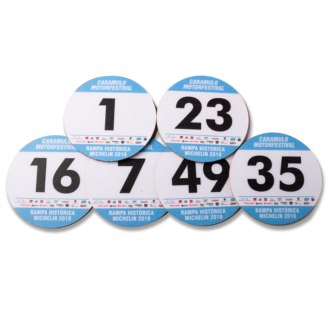 Caramulo Motorfestival Set of 6 coasters