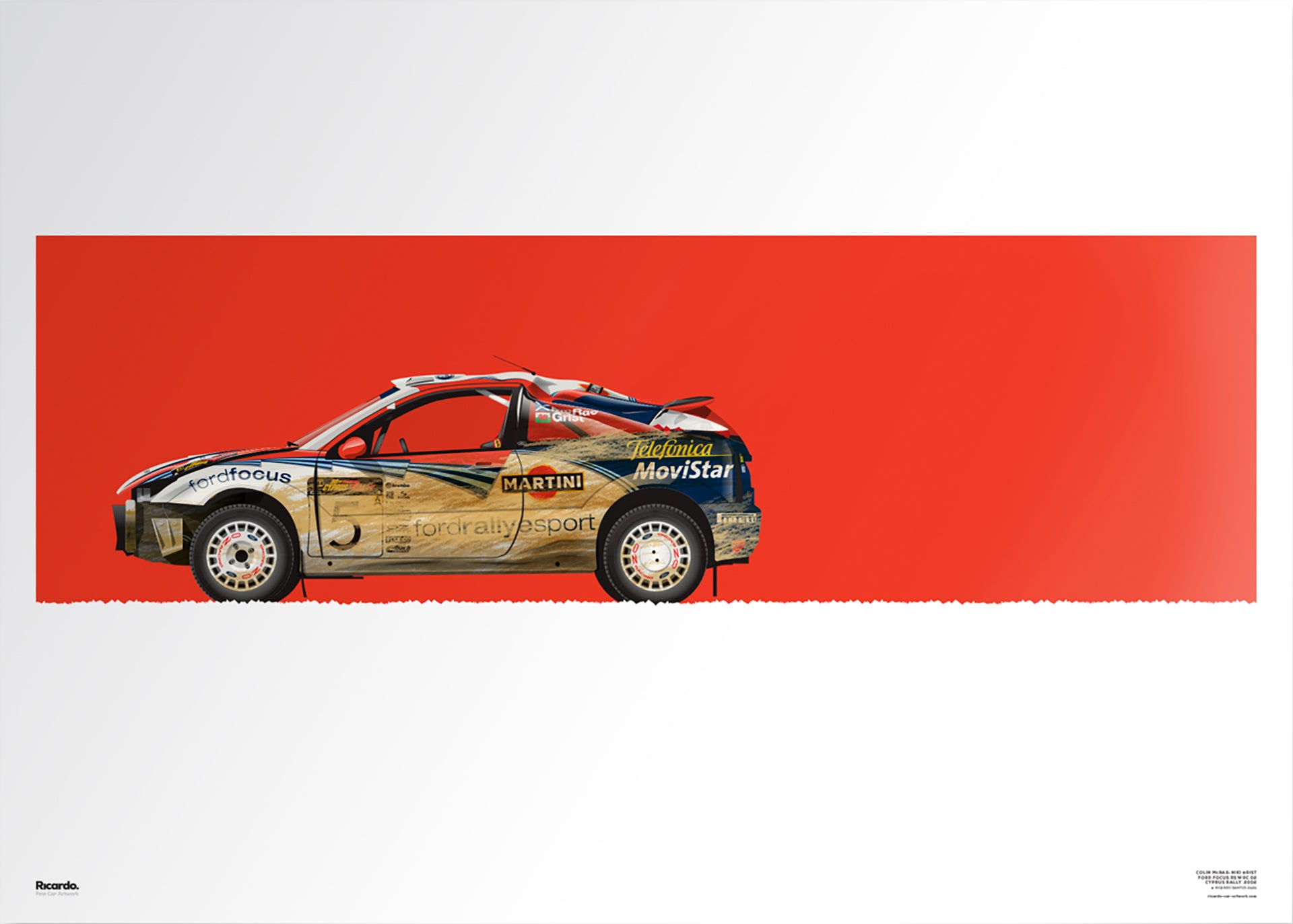 Colin McRae-Niki Grist, Ford Focus RS WRC 02 Cyprus Rally 2002