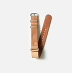 Cordovan NATO Strap in Natural