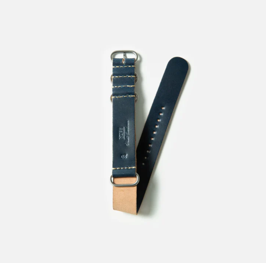 Cordovan NATO Strap in Natural