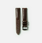 Cordovan Strap Padded in Black Coffee