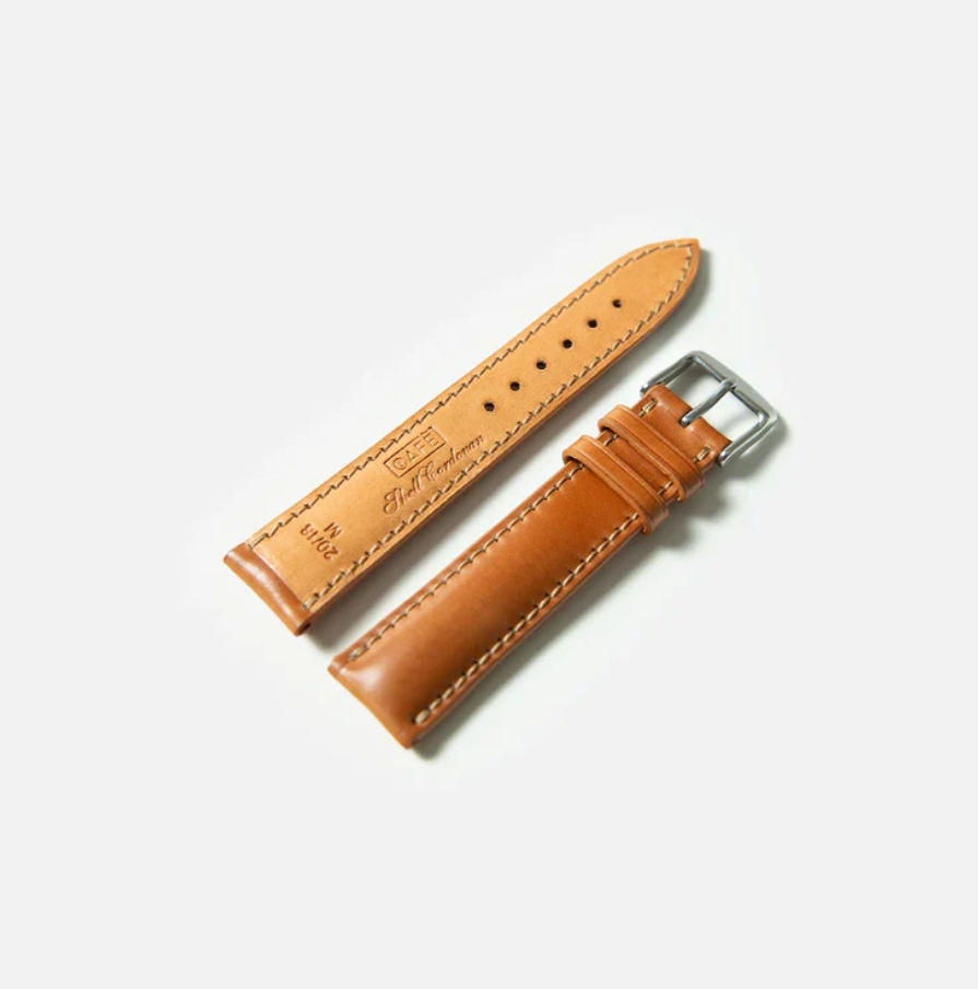 Cordovan Strap Padded in Roasted