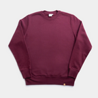 The Crewneck Sweater in Burgundy