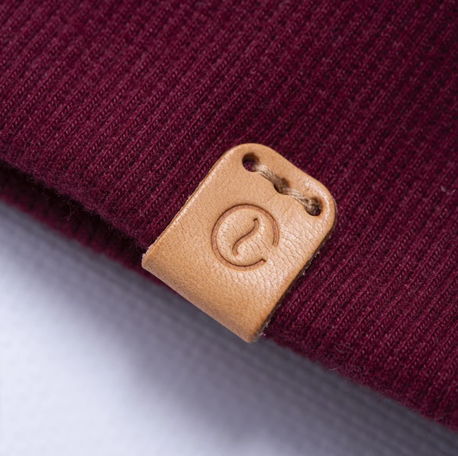 The Crewneck Sweater in Burgundy