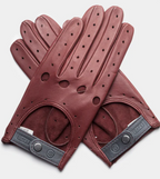 Driving Gloves Burgundy