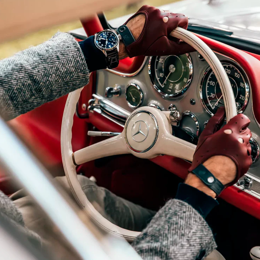 Driving Gloves Burgundy