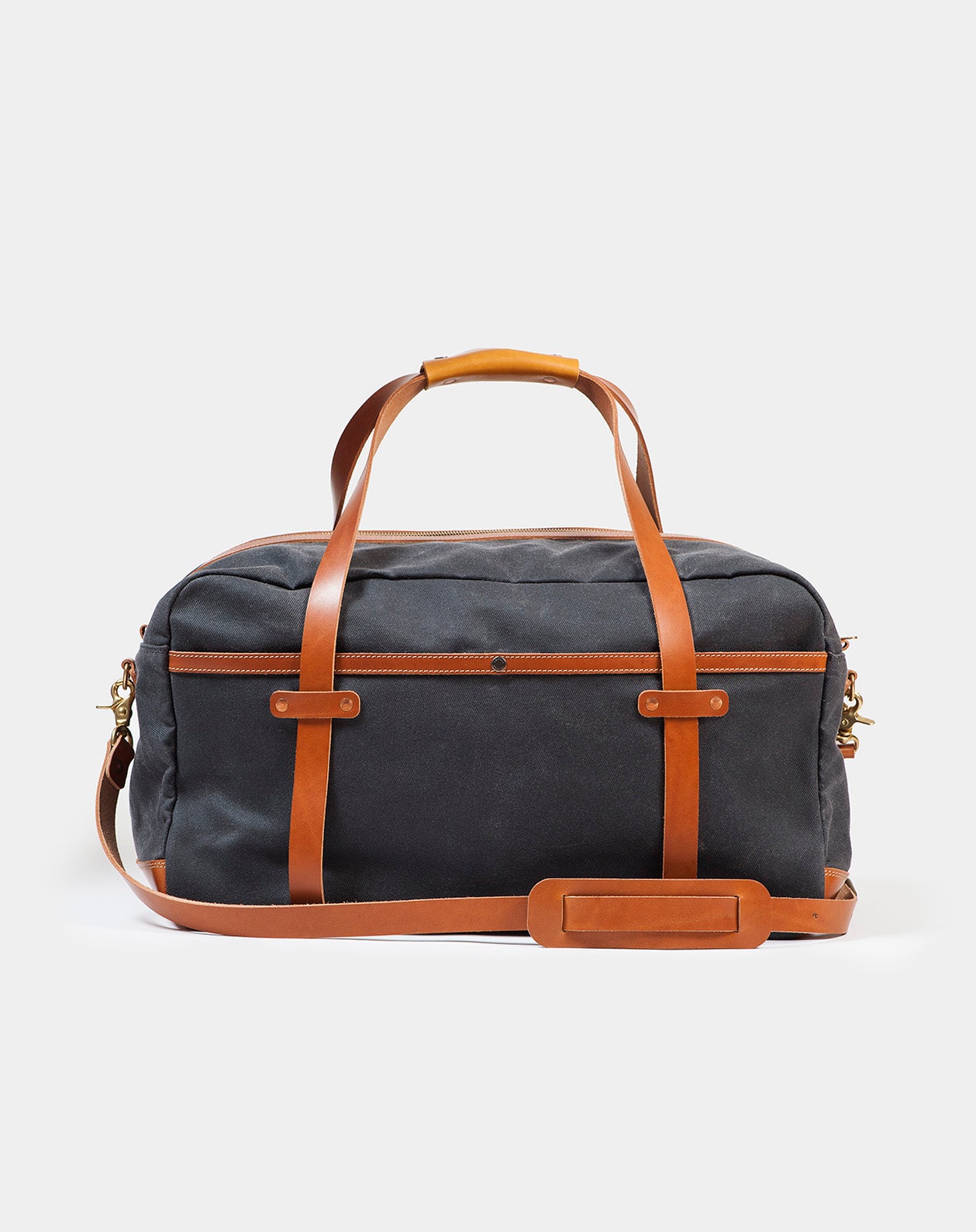 Weekender Travel Bag in Charcoal & Roasted