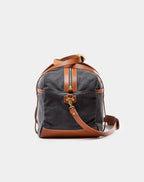 Weekender Travel Bag in Charcoal & Roasted