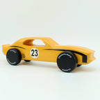 CL 07 Wood Toy Car Inspired by an American Muscle Car of the 60's