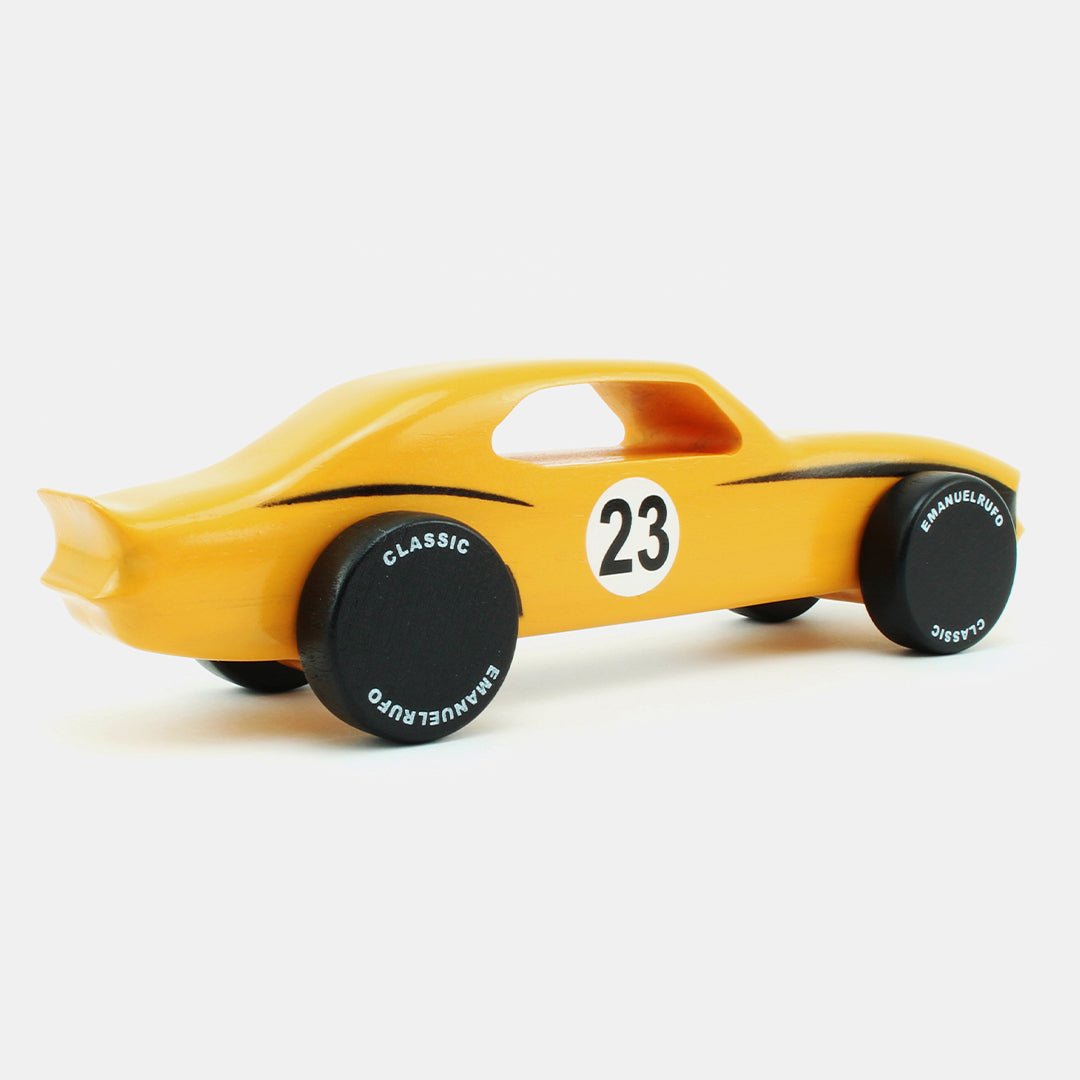 CL 07 Wood Toy Car Inspired by an American Muscle Car of the 60's