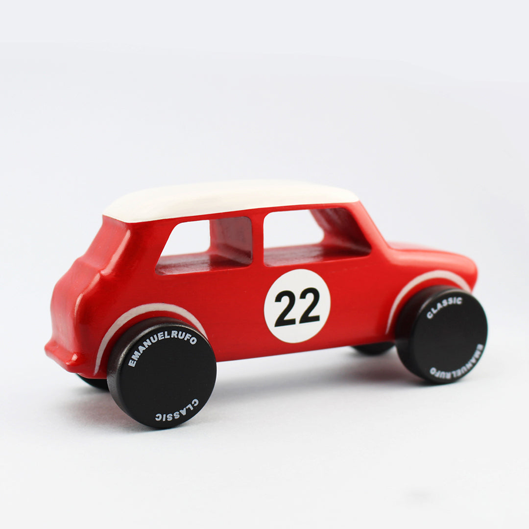 CL 15 Wood Toy Car Inspired by the Iconic Little English Car
