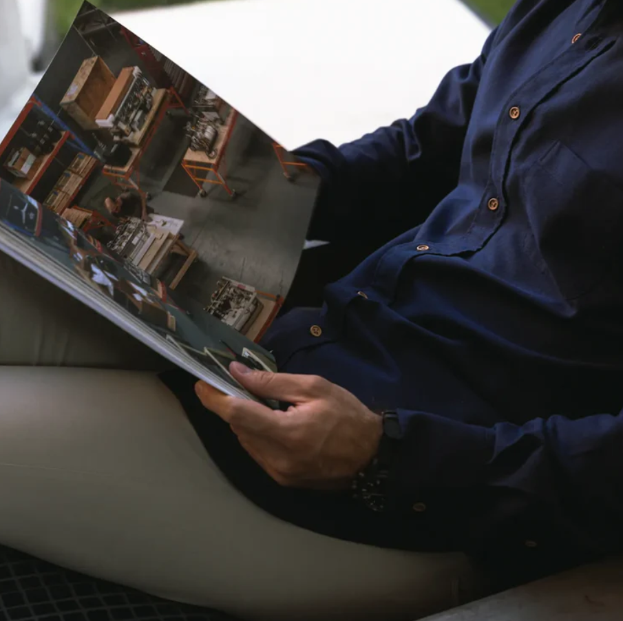 The Everyday Oxford Button-Down in Midnight Blue