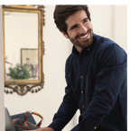 The Everyday Oxford Button-Down in Midnight Blue