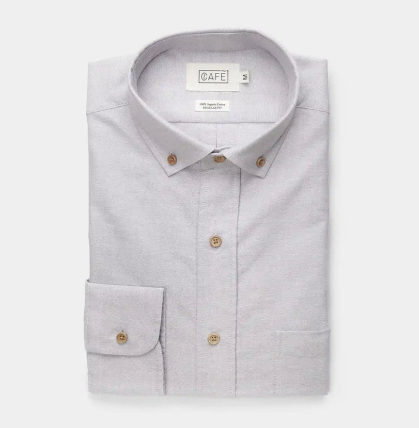 The Everyday Oxford Button-Down in Tapioca