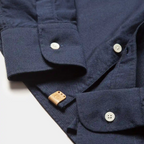The Everyday Oxford Soft-Collar in Midnight Blue