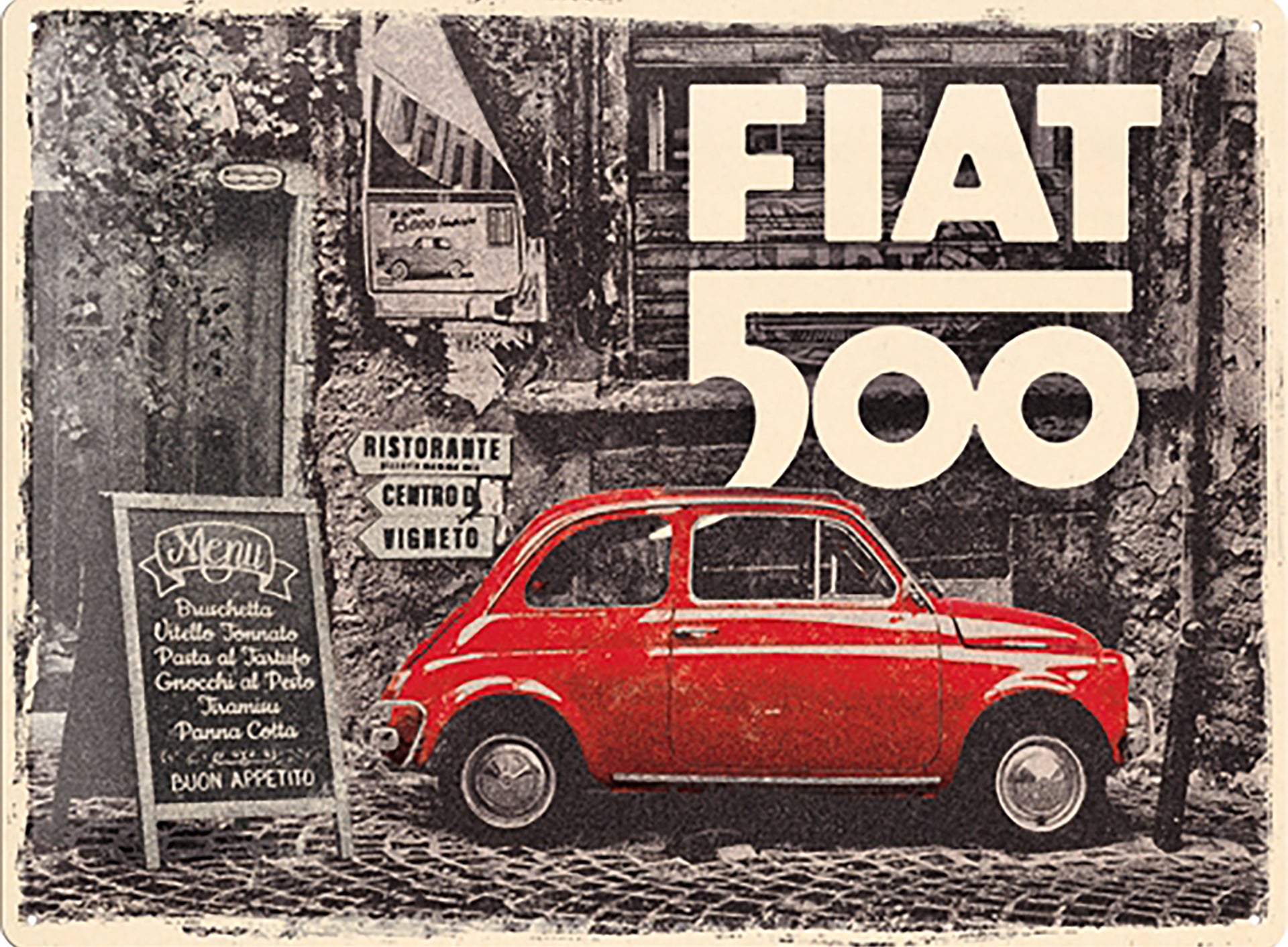 Fiat 500 Sign