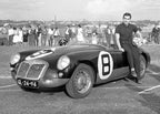 MG A at the Vila do Conde Circuit (1959)