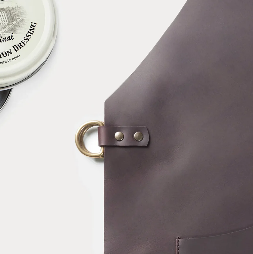 Full Leather Apron Papua Black Coffee