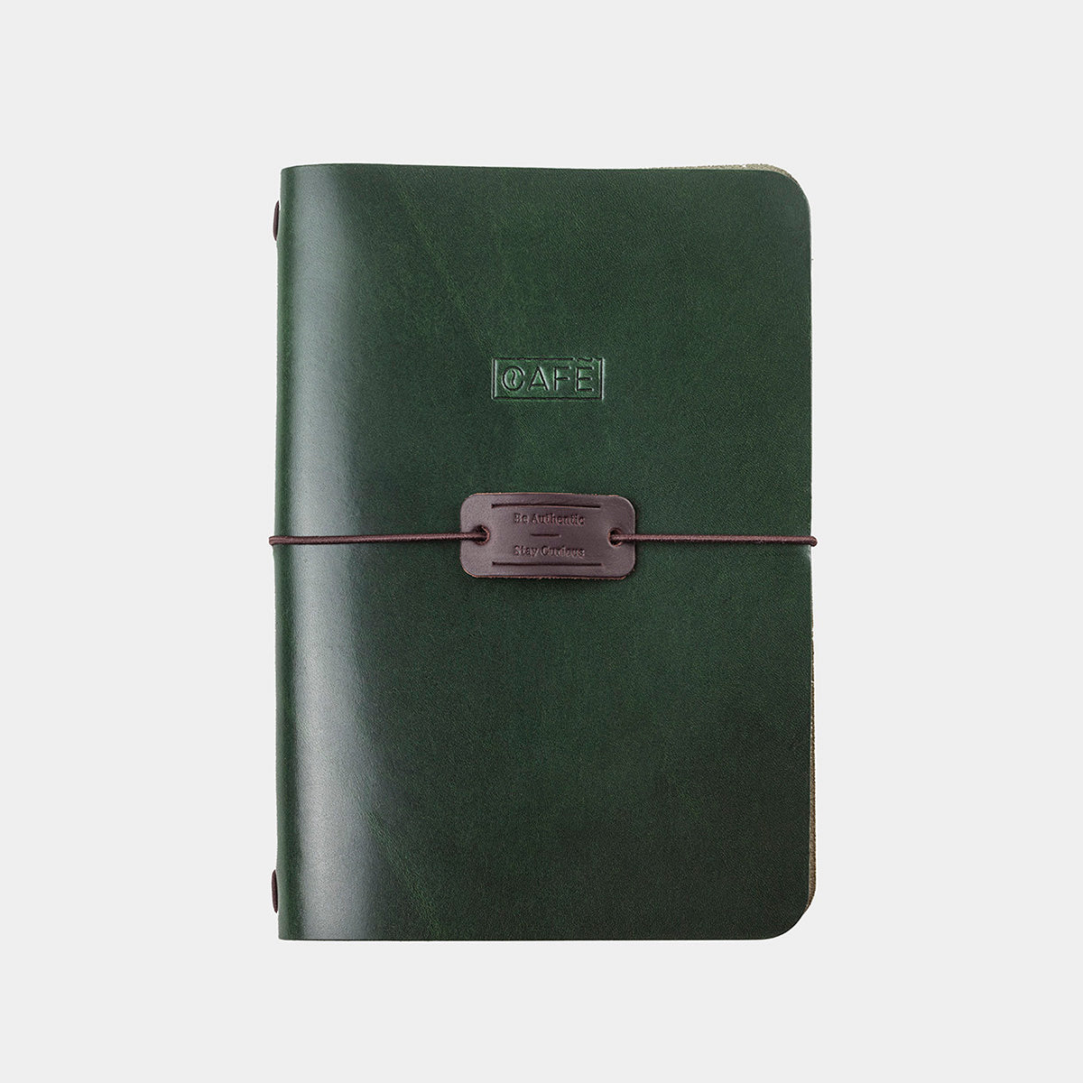 A5 Leather Notebook - Black